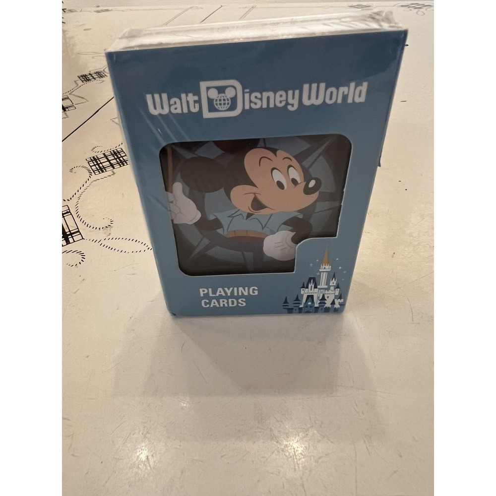 Disney Parks Walt Disney World Resort Mickey Mouse Playing Cards Parks Sealed
